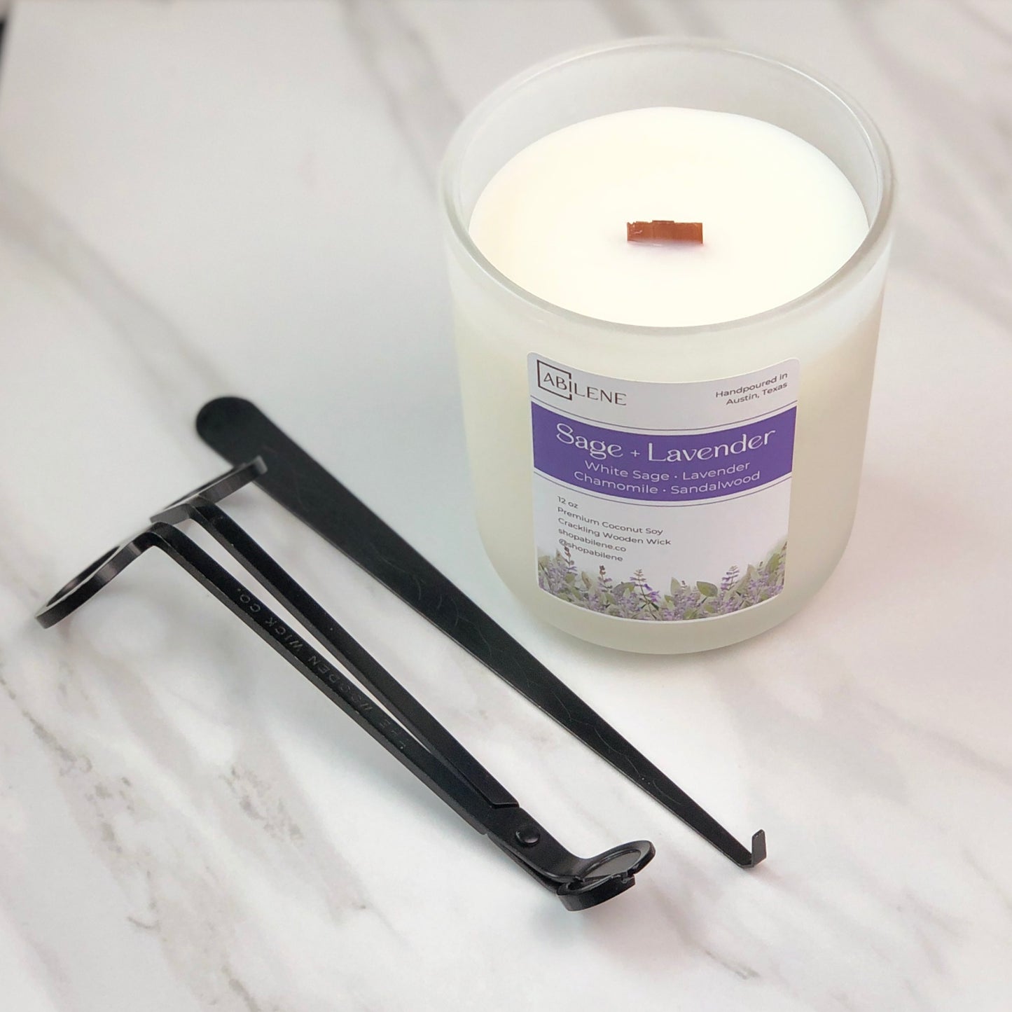 Sage + Lavender Candle