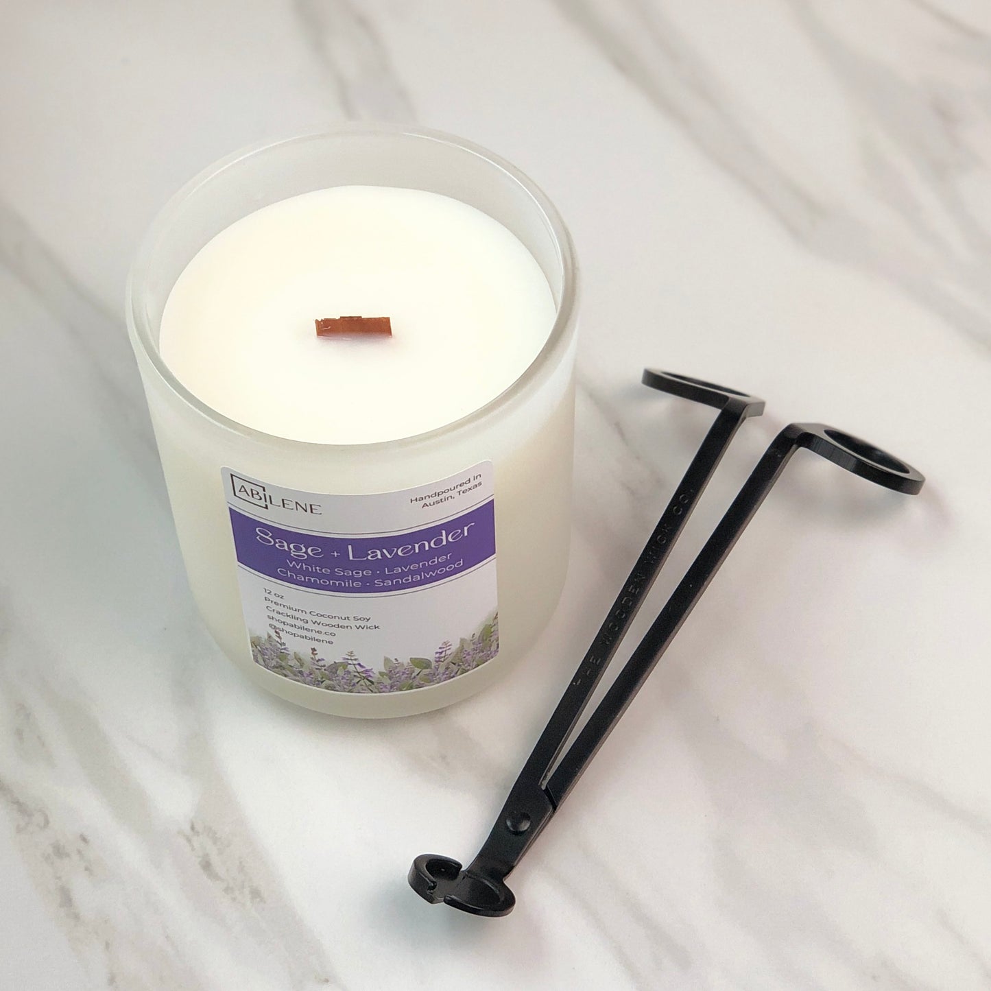 Sage + Lavender Candle