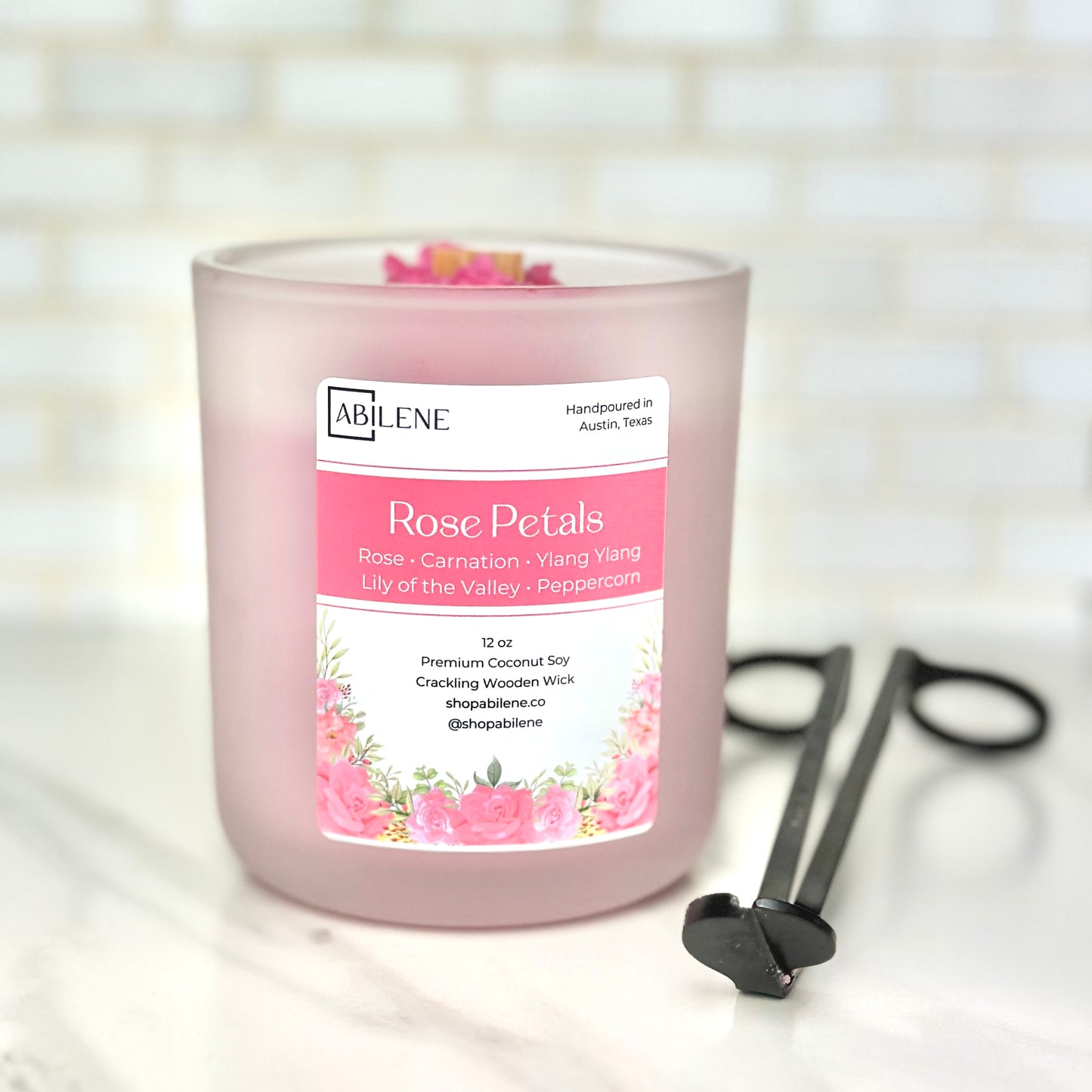 Rose Petals Candle